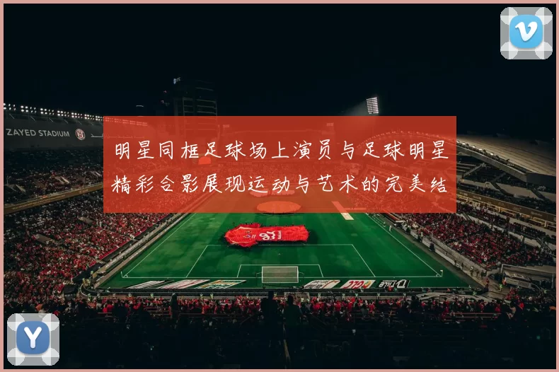 明星同框足球场上演员与足球明星精彩合影展现运动与艺术的完美结合
